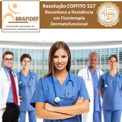 Read more about the article COFFITO publica a Resolução Nº 527 reconhecendo a Residência como modalidade válida para obtenção do título de especialista profissional em Fisioterapia Dermatofuncional