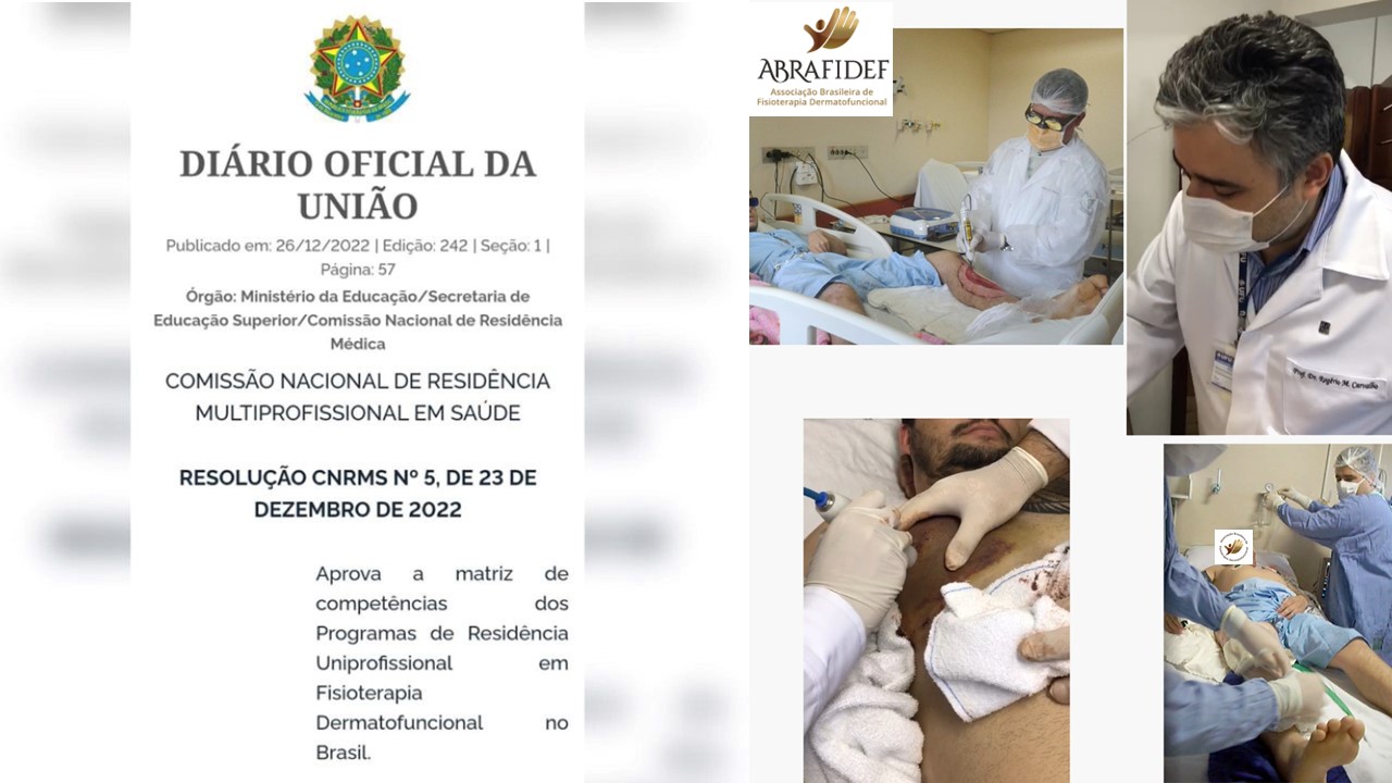 Read more about the article RESIDÊNCIA EM FISIOTERAPIA DERMATOFUNCIONAL: APROVAÇÃO HISTÓRICA PELO MINISTÉRIO DA EDUCAÇÃO (CNRMS) EM ÂMBITO NACIONAL