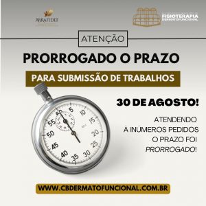 Read more about the article Prorrogado o prazo para submissão de trabalhos.